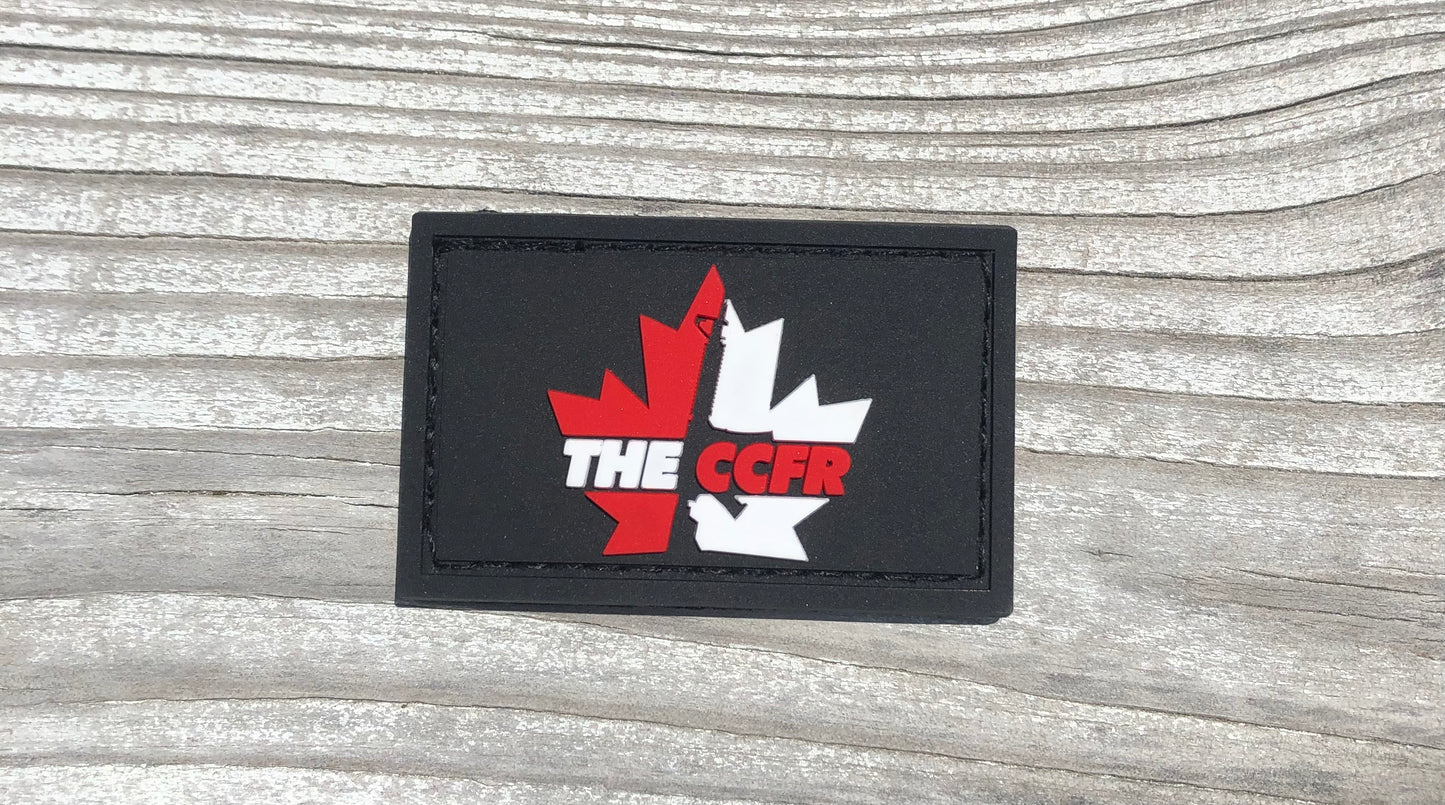 CCFR Logo 2" x 1¼" PVC Patch