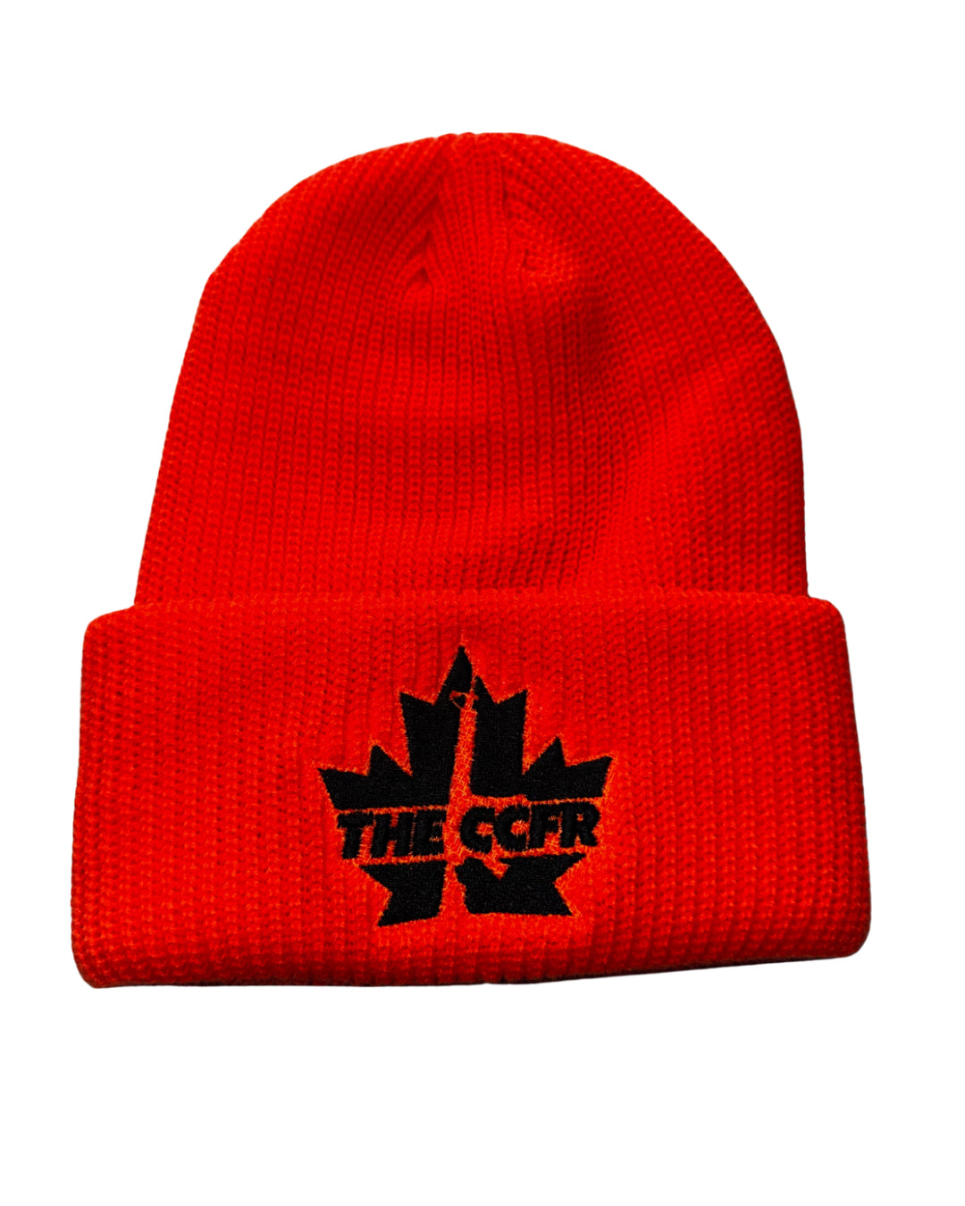 Orange Hunting CCFR Logo Canadian Made CCFR Toque