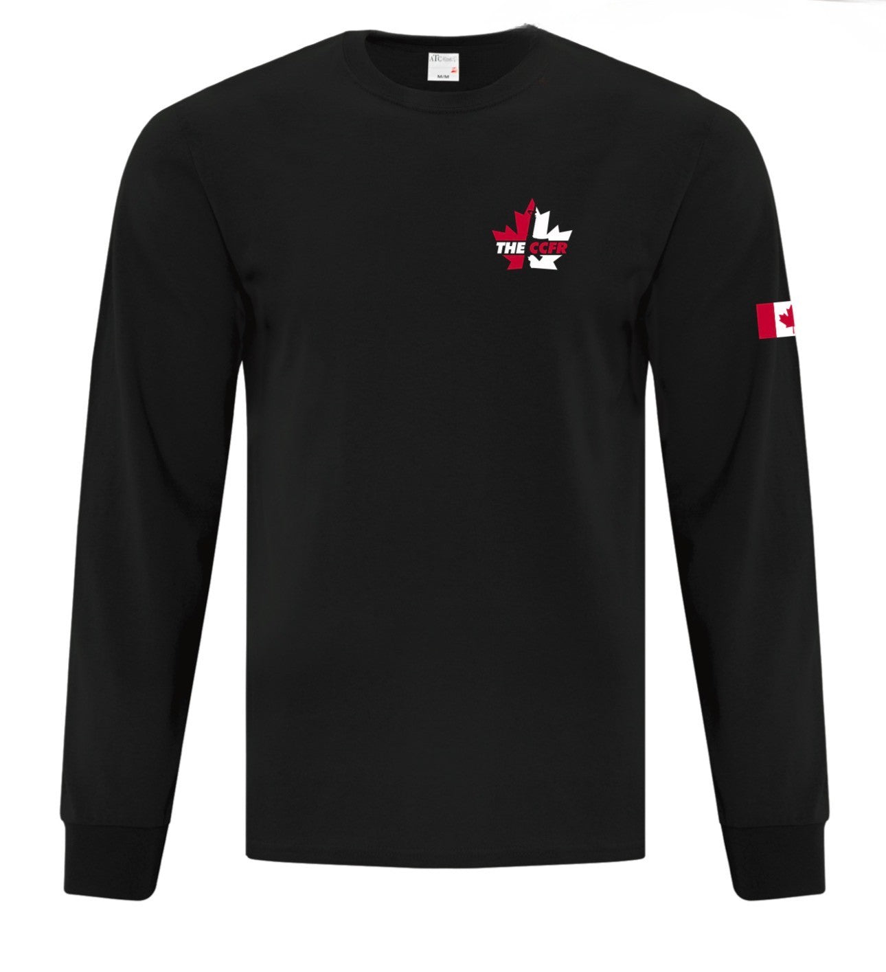 CCFR Logo Black Long Sleeve
