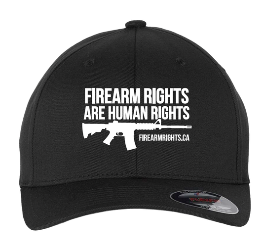 Flex-Fit Black Firearm Rights Cap