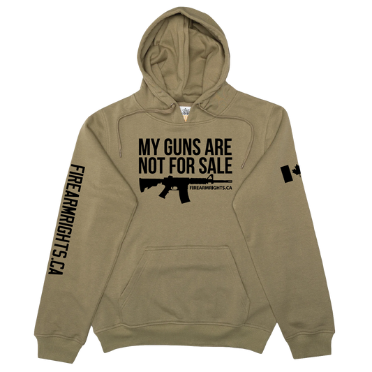 Olive Green Not for Sale Hoodie