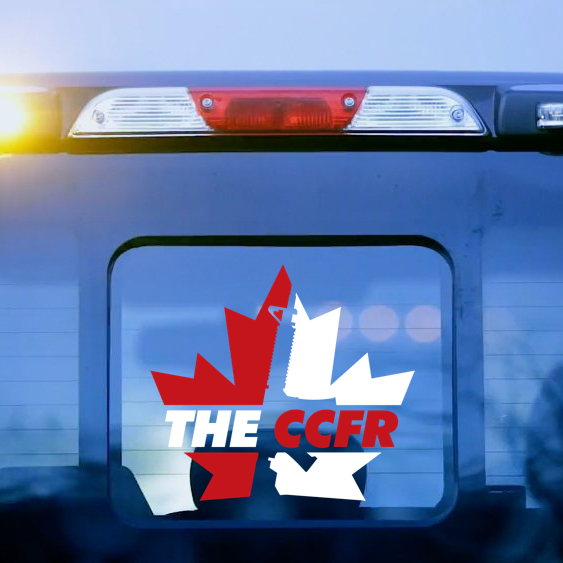 XL Bold CCFR Logo Transfer Sticker