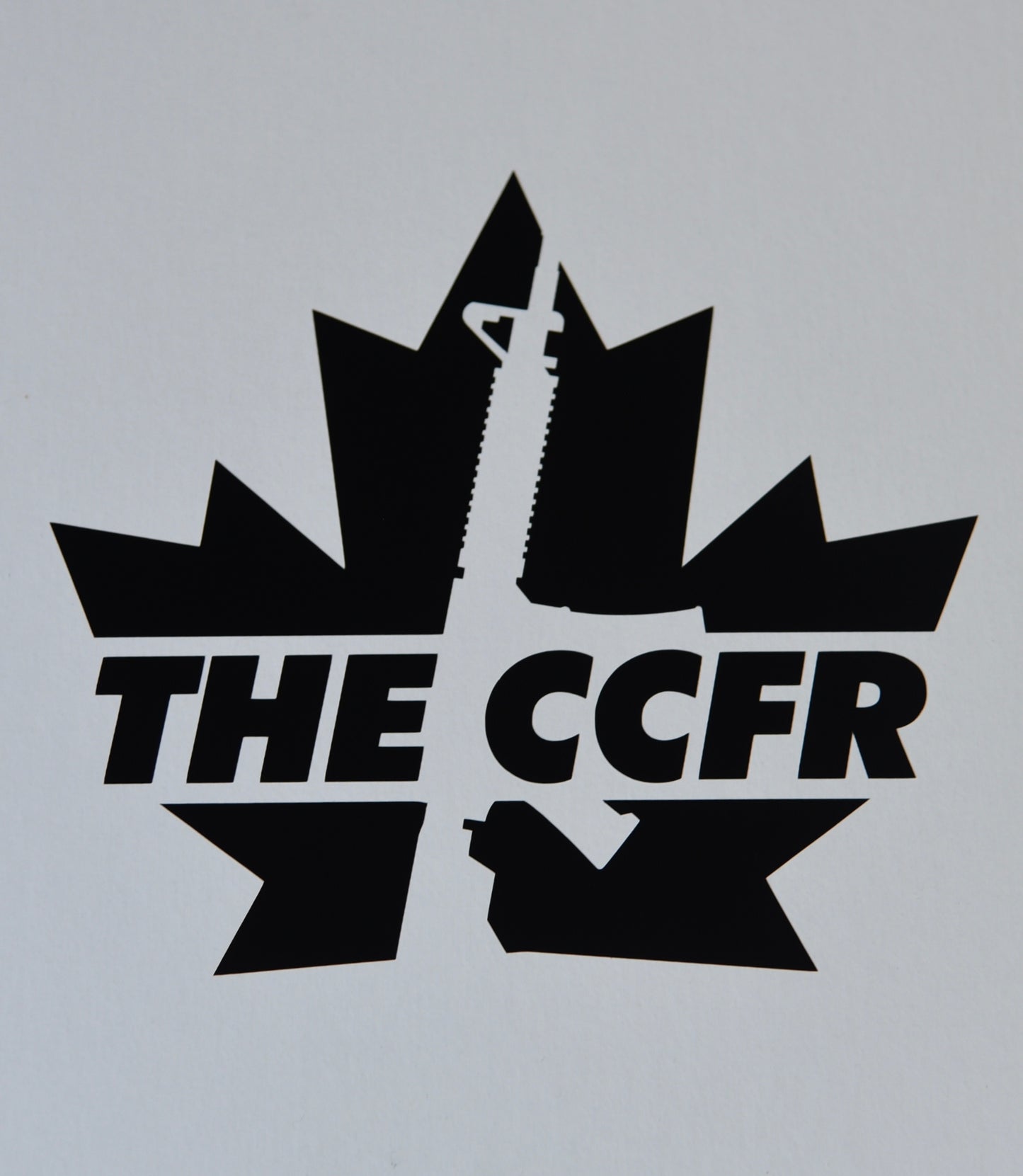 Bold CCFR Logo Transfer Sticker