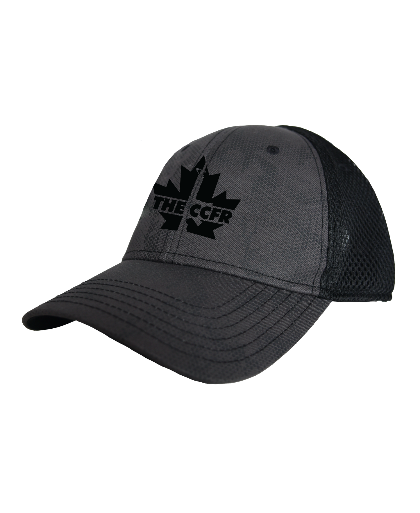 Dark Grey/Black CCFR Buttonless Cap