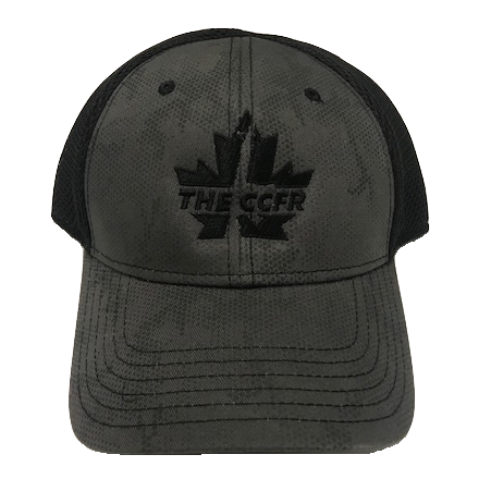 Dark Grey/Black CCFR Buttonless Cap