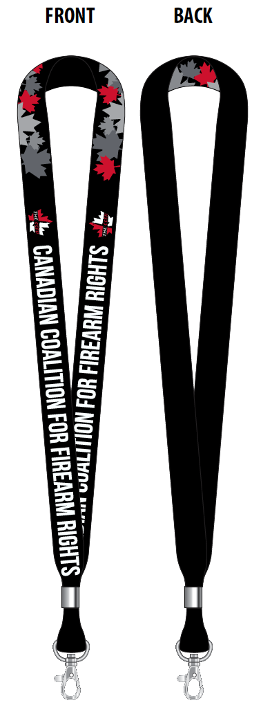 CCFR Maple Leaf Lanyard