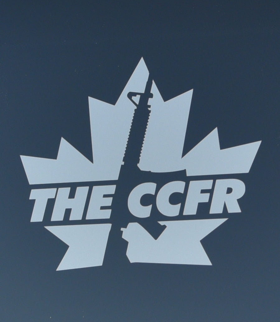 Bold CCFR Logo Transfer Sticker