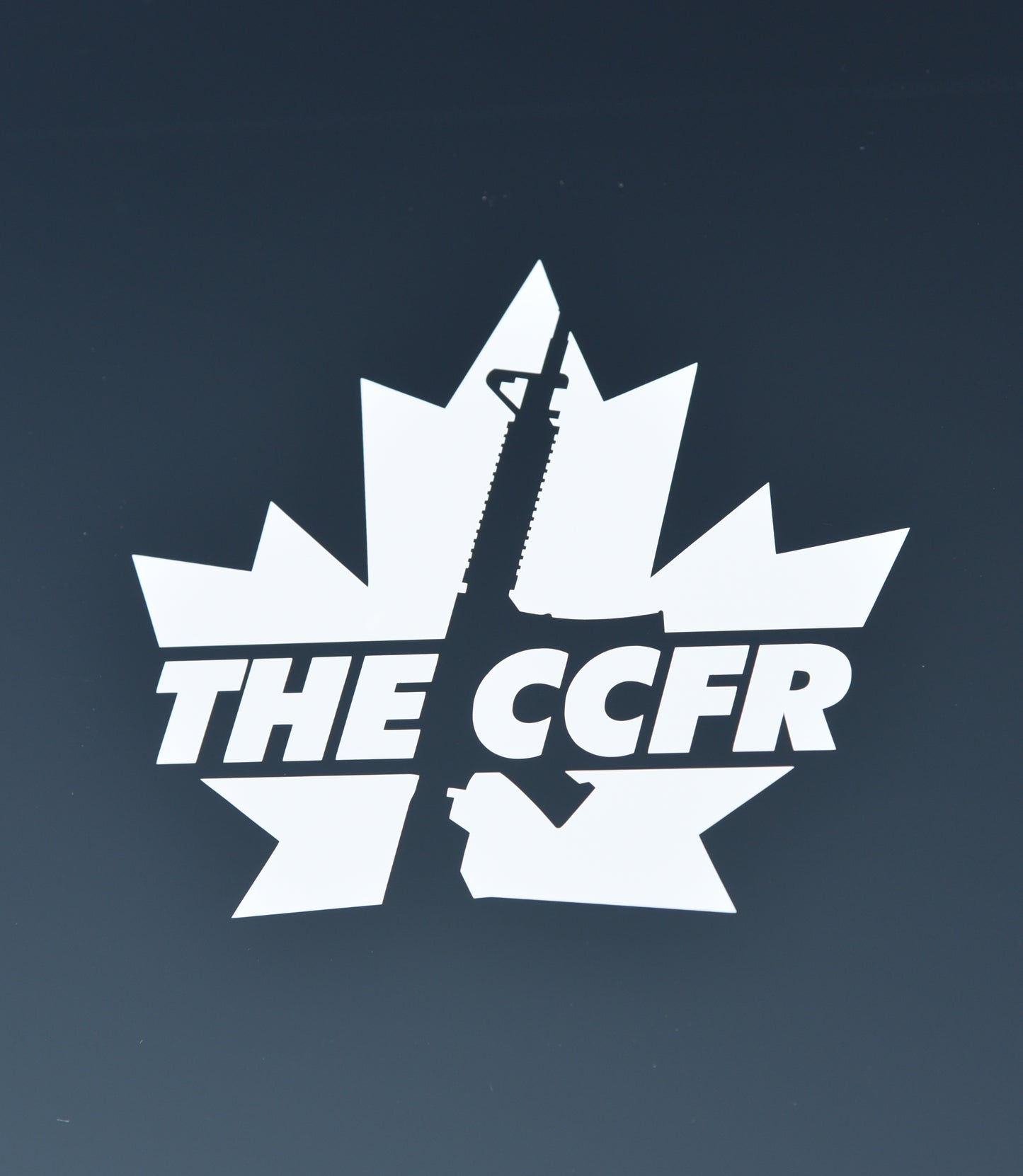 Bold CCFR Logo Transfer Sticker