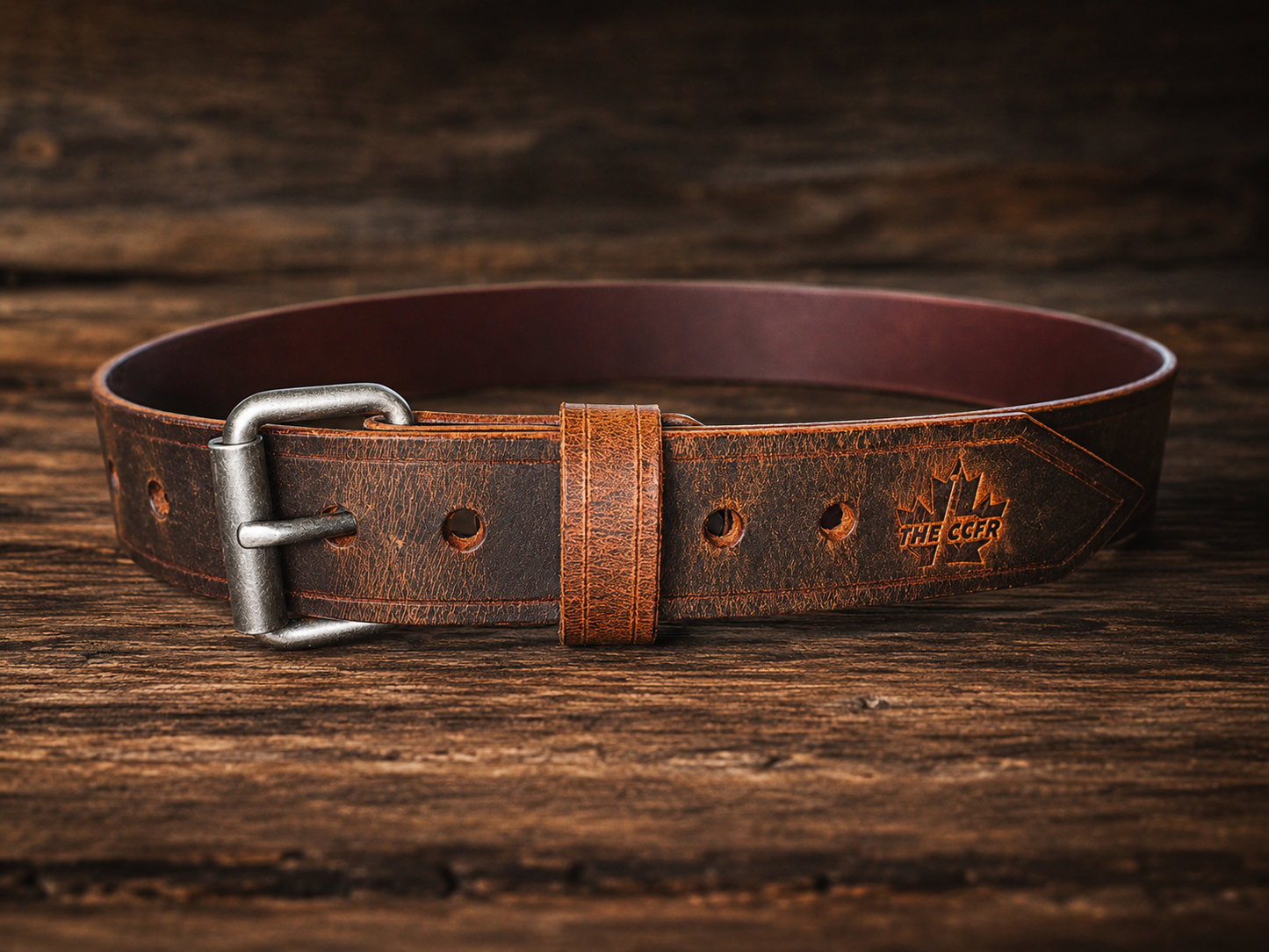 CCFR x Dirty Leather Belt