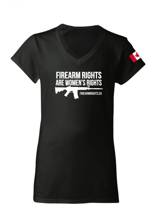Women's Firearm Rights Tee (Black)
