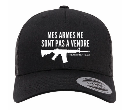CCFR Black Mes Armes Ne Sont Pas À Vendre Cap