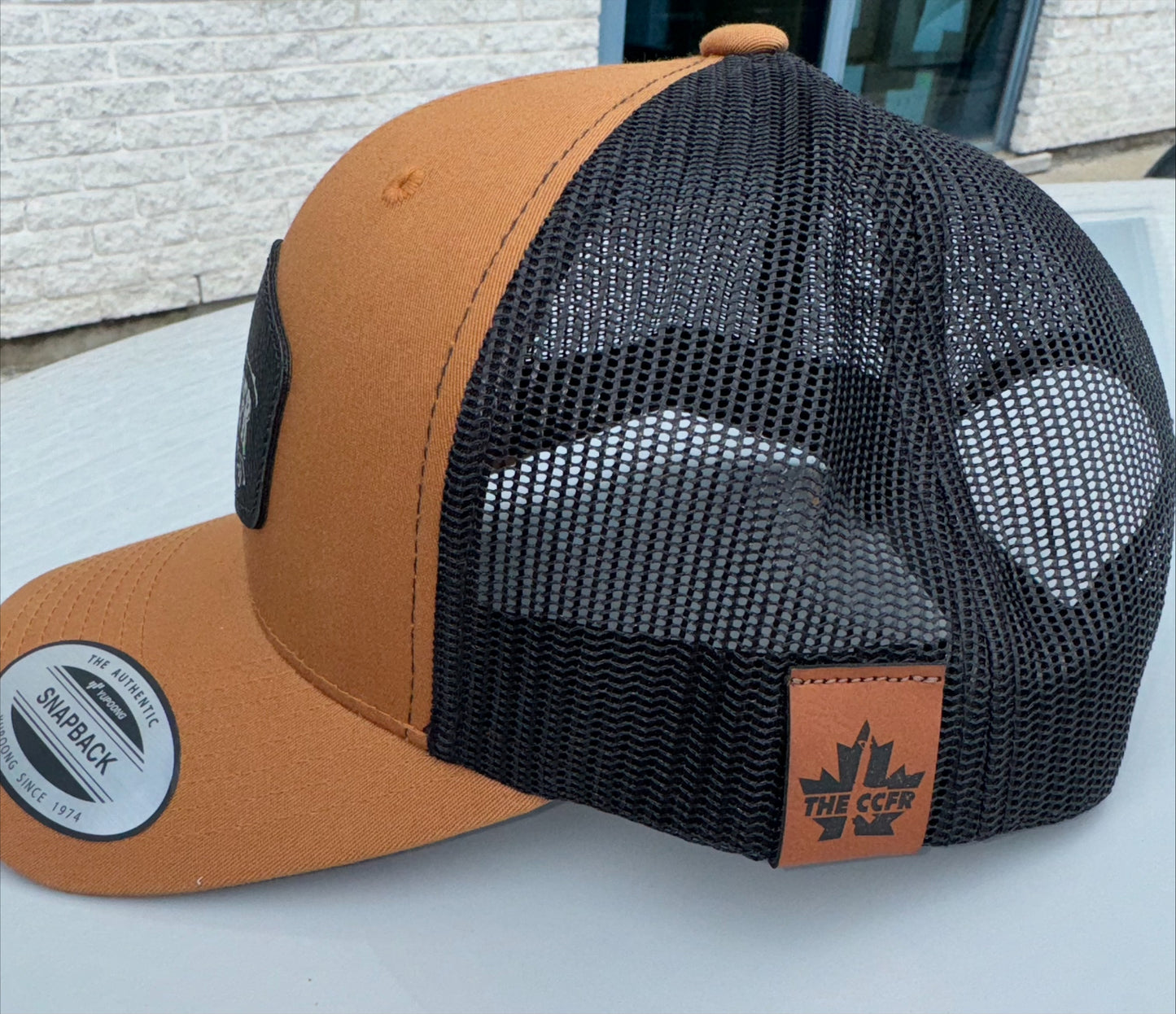 Team CCFR Leather Patch Cap