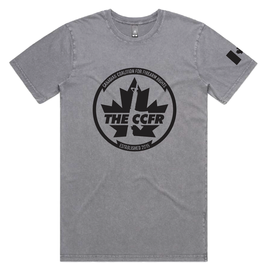 Mens Bordered Logo Tees