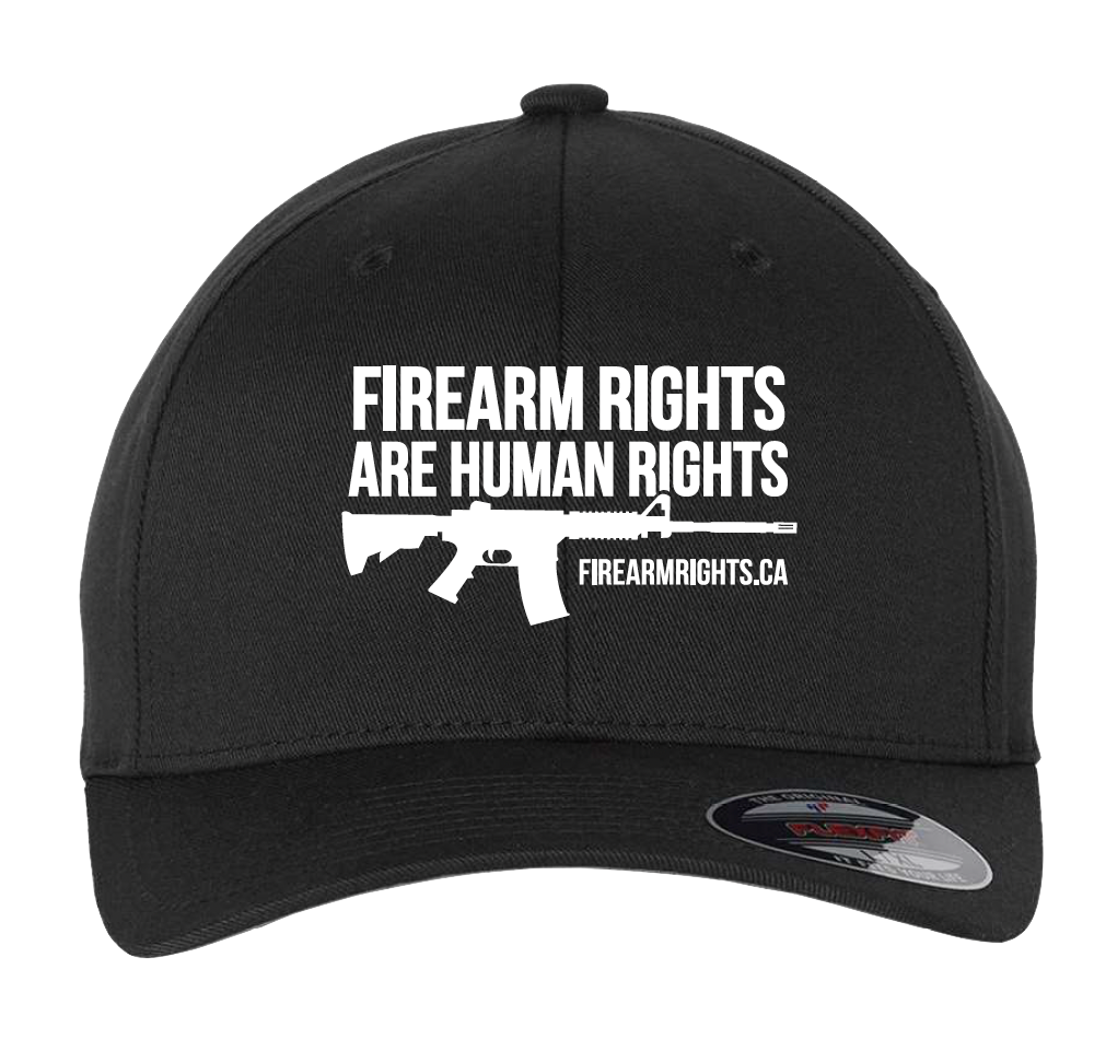 Flex-Fit Black Firearm Rights Cap – Canadian Coalition for Firearm Rights