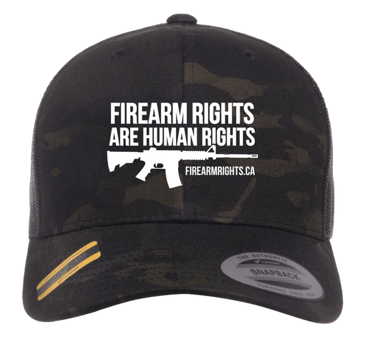 Multicam Black Firearm Rights Cap