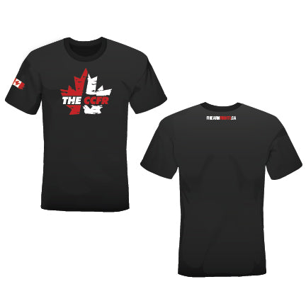 Bold New Colour Logo CCFR T-Shirt - Dark Charcoal