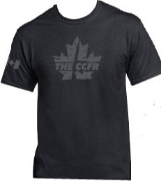 Bold New CCFR Logo T-Shirt - Low-Vis Grey