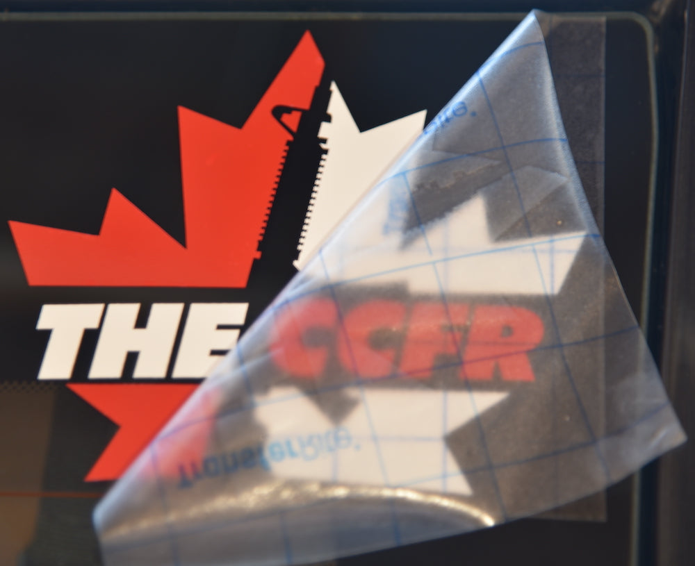 Bold CCFR Logo Transfer Sticker