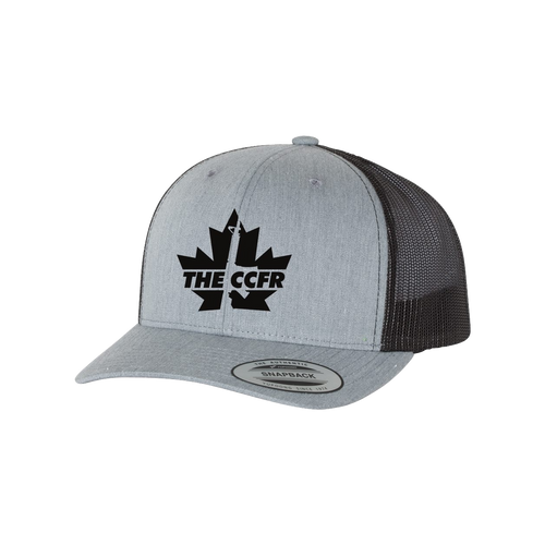 Grey/Black CCFR Bold Trucker Cap