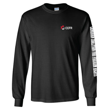Classic CCFR Logo Long Sleeve Mens Shirt – Canadian Coalition for ...