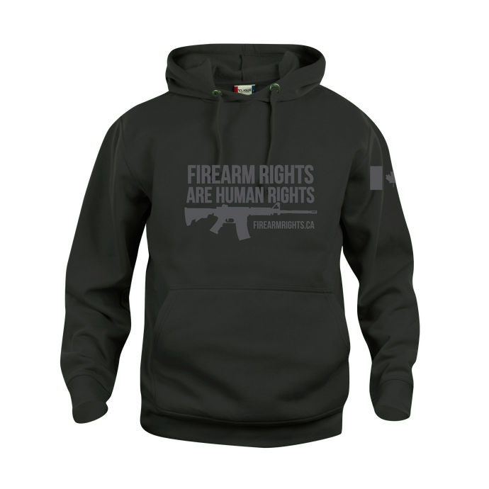 Black CCFR Human Rights Hoodie 2.0