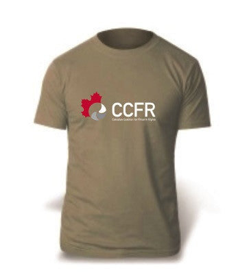 Classic CCFR Logo Men's T-Shirt - Prairie Dust