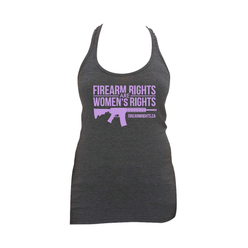 Ladies Firearm Rights Scoop Neck Tank