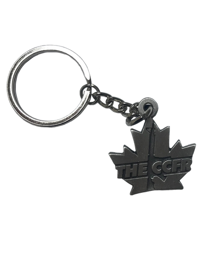 Solid Pewter CCFR Keychain
