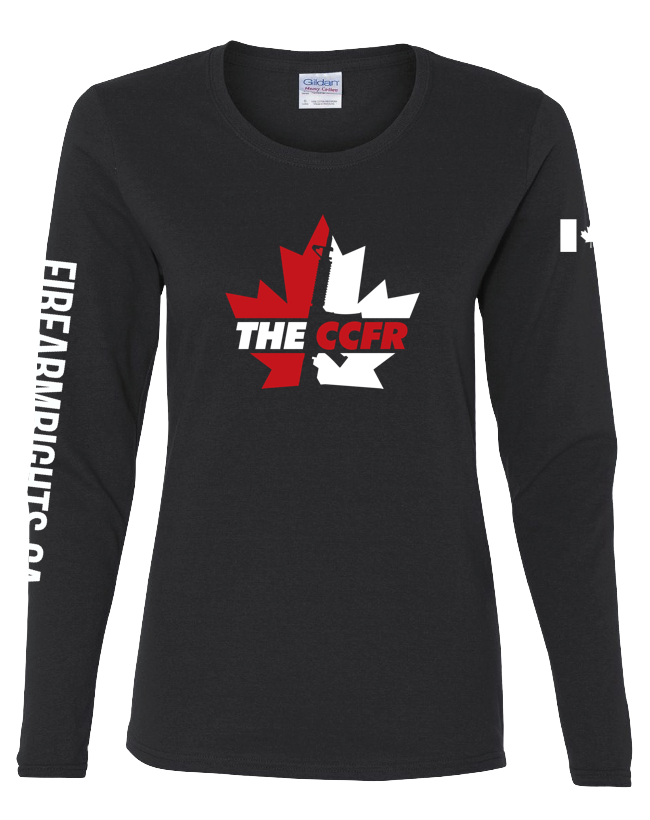 Bold CCFR Logo Ladies Long Sleeve
