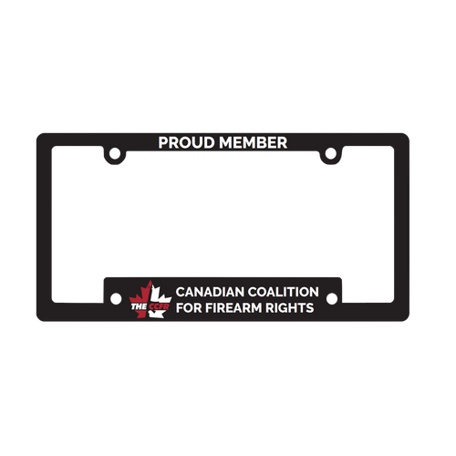 CCFR License Plate Frame