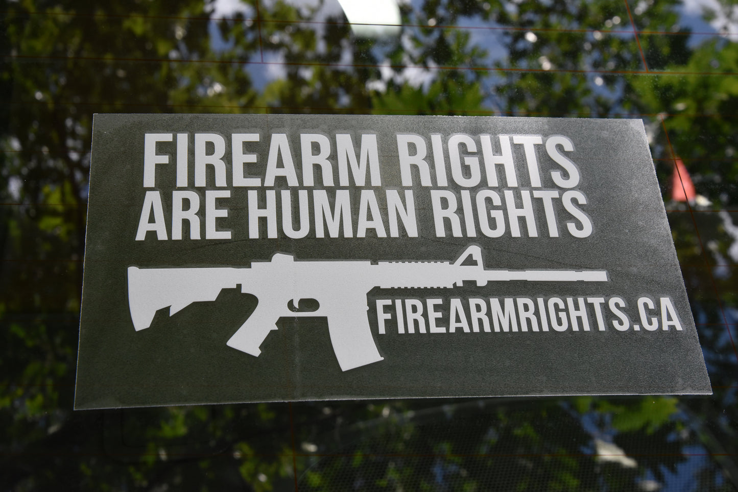Firearm Rights Transfer Sticker